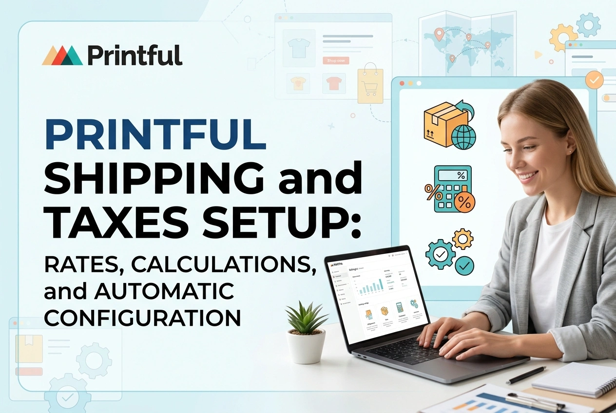 Printful Shipping and Taxes Setup: Rates, Calculations, and Automatic Configuration